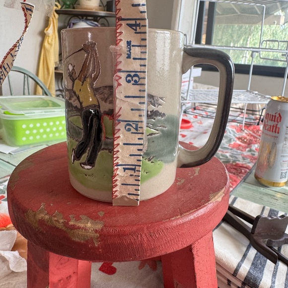 Vintage Otagiri Golfer Coffee Mug Cup Golfing Golf Japan - Picture 6 of 7